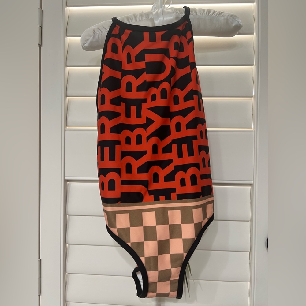 NWT Burberry Girls Bathing Suit